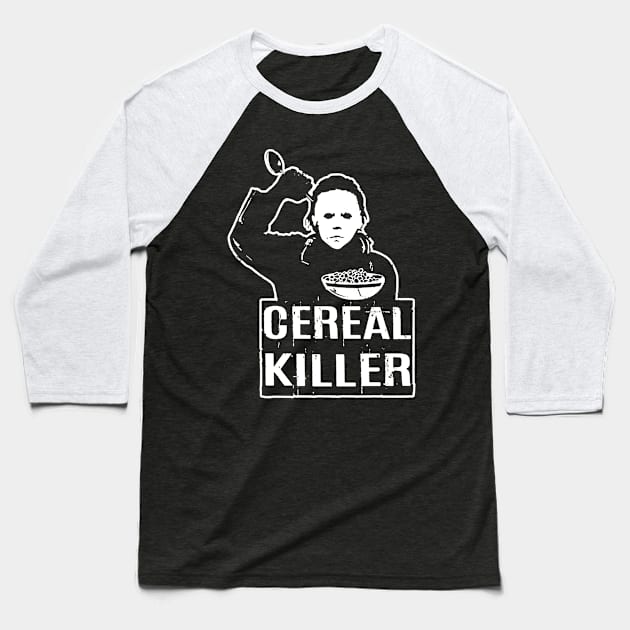 Cereal Killer Baseball T-Shirt by liszarinzani1993